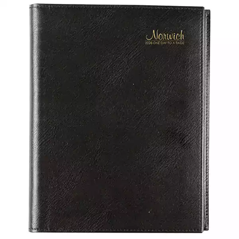 Picture of CUMBERLAND NORWICH 51S SPIRAL DIARY PVC DAY TO PAGE A5 BLACK