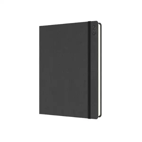 Picture of DEBDEN DESIGNER D18.P98 DIARY DAY TO PAGE A5 CHARCOAL