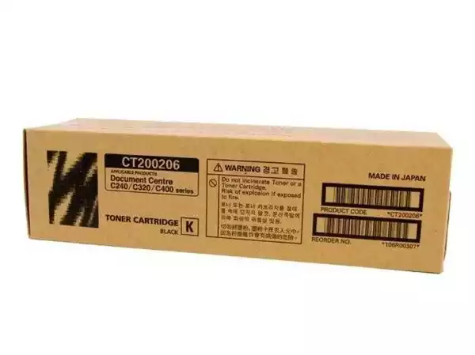 Picture of GENUINE XEROX CT200206 BLACK  TONER CARTRIDGE