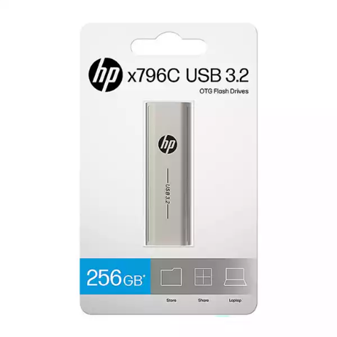 Picture of HP X796C USB 3.2 FLASH DRIVE 256GB SILVER