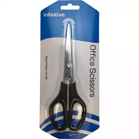 Picture of INITIATIVE SCISSORS PLASTIC HANDLE 152MM BLACK