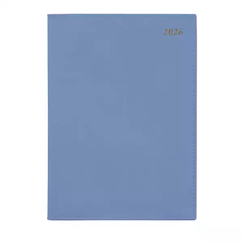 Picture of CUMBERLAND 41SSHBL SOHO SPIRAL DIARY PVC DAY TO PAGE A4 BLUE