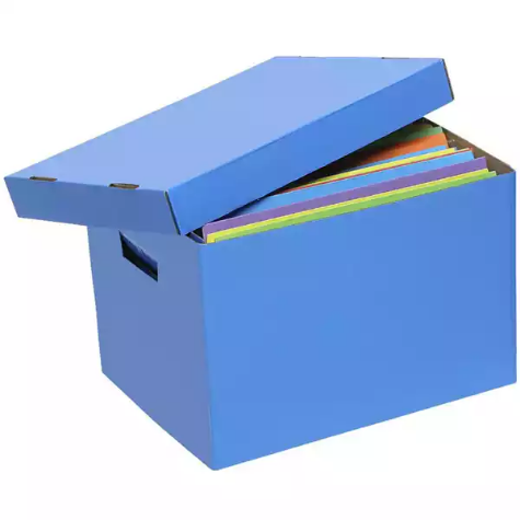 Picture of MARBIG ARCHIVE BOX COLOURED BLUE