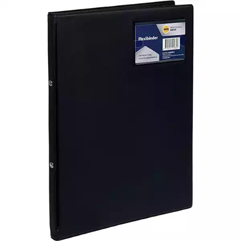 Picture of MARBIG PROFESSIONAL FLEXIBINDER 2RING 20MM A4 BLACK