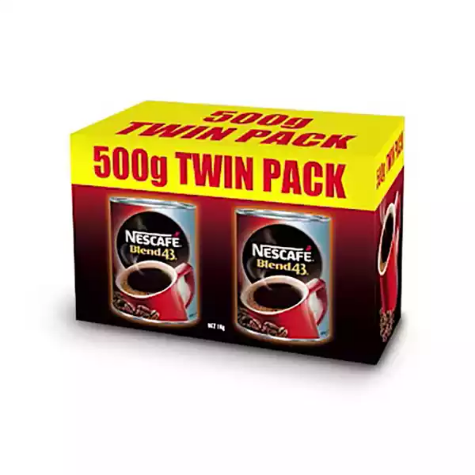 Picture of NESCAFE BLEND 43 INSTANT COFFEE 500G TWIN PACK 2