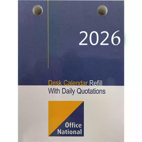 Picture of OFFICE NATIONAL THCRON DESK CALENDAR REFILL TOP PUNCH