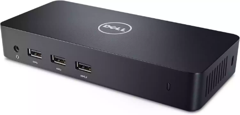 Picture of DELL D3100 USB UHD 4K DOCKING STATION, GbE, USB(5), HDMI( 2), DP, 1YR