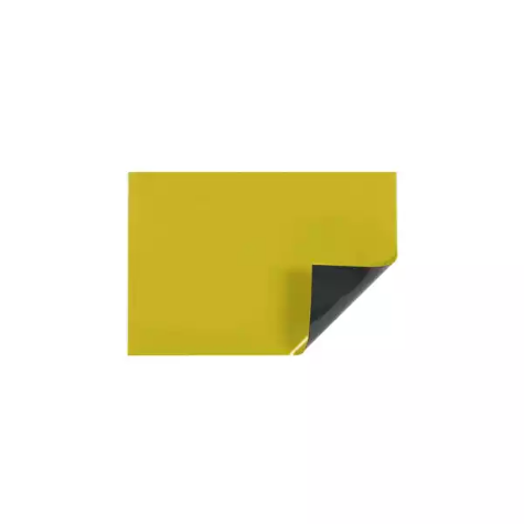 Picture of VISTA MAGNETIC WHITEBOARD SHEETING 300 X 100MM YELLOW