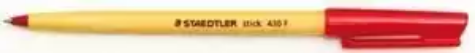 Picture of STAEDTLER STICK PEN FINE RED SINGLE