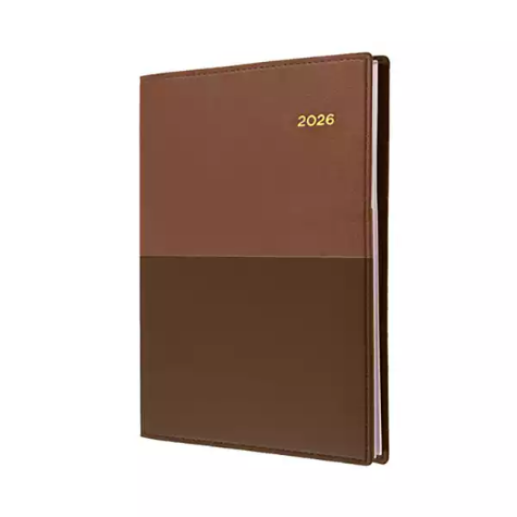 Picture of COLLINS VANESSA 365.V90 DIARY WEEK TO VIEW A6 TAN