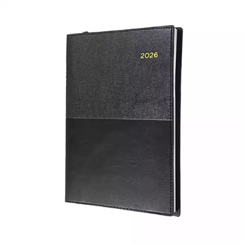 Picture of COLLINS VANESSA 365.V99 DIARY WEEK TO VIEW A6 BLACK