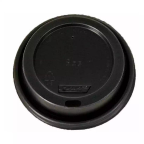 Picture of CAPRI COOLWAVE CUP LID 12OZ BLACK PACK 50
