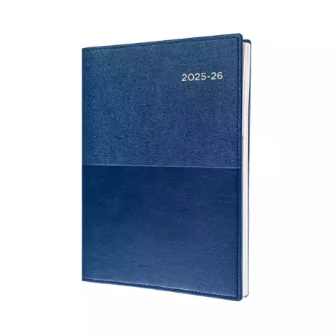 Picture of COLLINS VANESSA FY185.V59 FINANCIAL YEAR DIARY DAY TO PAGE A5 BLUE