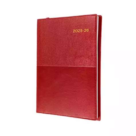 Picture of COLLINS VANESSA FY345.V15 FINANCIAL YEAR DIARY WEEK TO VIEW A4 RED