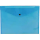 Picture of TUDOR DOCUMENT WALLET PUSH STUD CLOSURE A4 BLUE