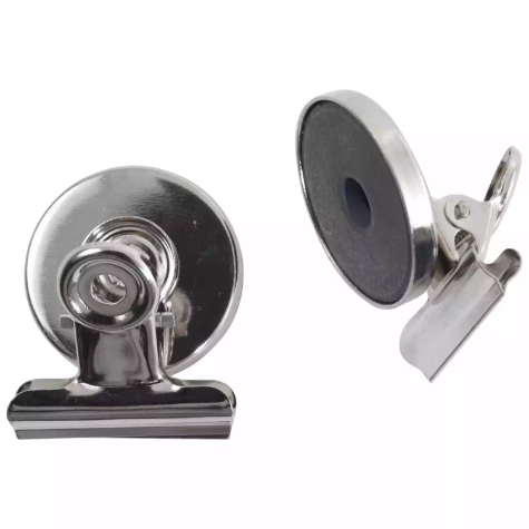 Picture of CELCO LETTER CLIP MAGNETIC 32MM CHROME PACK 2